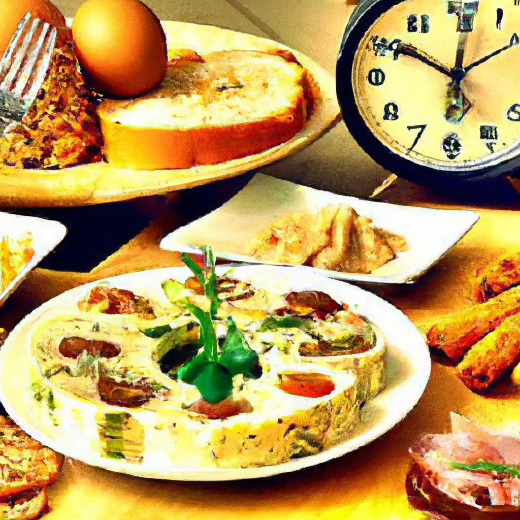 Ile trawi się jedzenie?